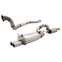 Xforce Full Exhaust for Falcon BA BF XR6 Turbo with 4" Cast Dump into 3.5" Cat and Cab Back Exhaust