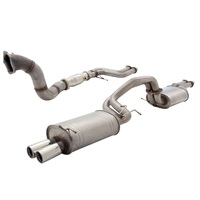 FORD FALCON BA BF TURBO SEDAN XFORCE TWIN 2.5" TURBO BACK EXHAUST SYSTEM