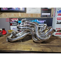 VE-VF 6.0L-6.2L Stainless Triple Stepped Headers and 3inch Cats
